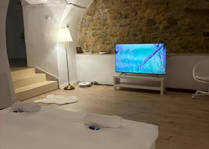 La Palma Cave Historic Stone In Old Town Appartement *