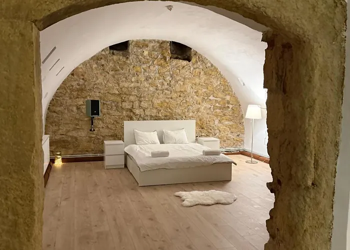 La Palma Cave Historic Stone In Old Town Appartement Cluj-Napoca